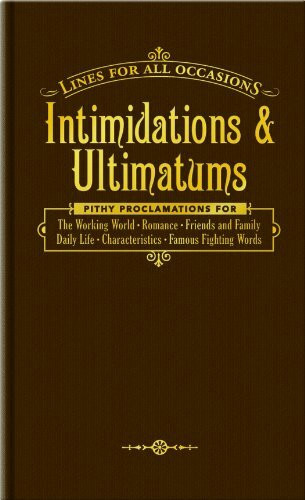 Intimidations & Ultimatums: Intimidations and Ultimatums (Lfao)