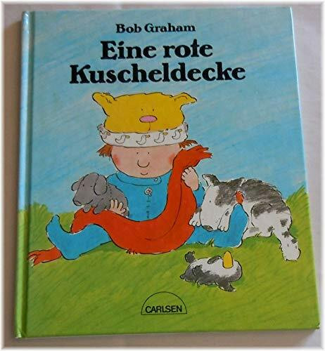 Eine rote Kuscheldecke