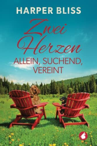 Zwei Herzen allein, suchend, vereint