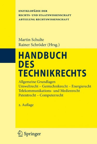 Handbuch des Technikrechts
