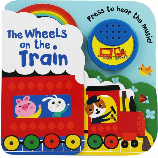 Board Book and Sound Wheels on the Train