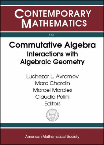Commutative Algebra: Interactions With Algebraic Geometry : International Conference on Algebre Commutative, Interactions Avec LA Geometrie Algebrique, July 9-13, 2001 (Contemporary Mathematics)