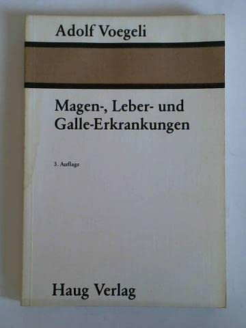 Magen-, Leber- und Galle-Erkrankungen