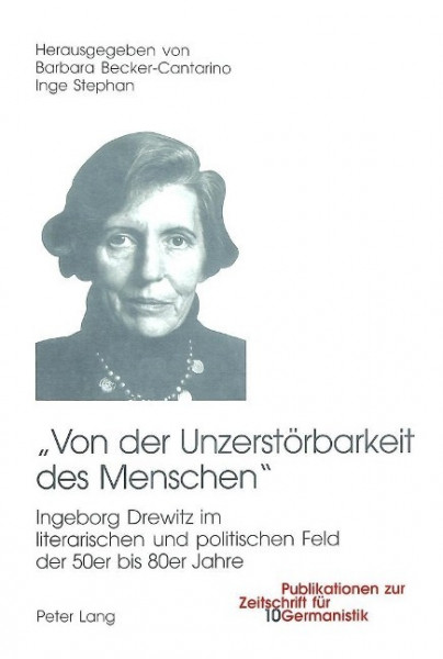 'Von der Unzerstörbarkeit des Menschen'