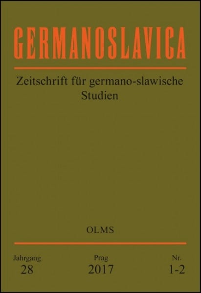 Germanoslavica. Zeitschrift für germano-slavische Studien.
