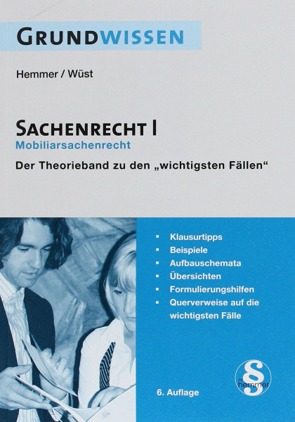 Grundwissen - Sachenrecht I