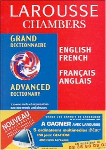 Grand Dictionnaire Larousse Chambers Anglais-Francais / Francais-Anglais: Anglais-français, français-anglais