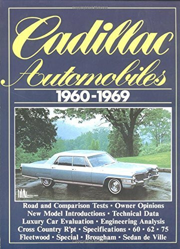 Cadillac Automobiles 1960-1969 (Brooklands Books Road Tests Series)