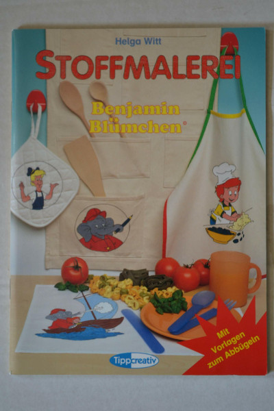Stoffmalerei: Benjamin Blümchen