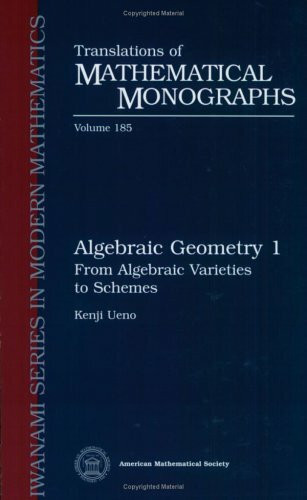 Algebraic Geometry 1, Volume 1: From Algebraic Varieties to Schemes (Iwanami Series in Modern Mathematics)