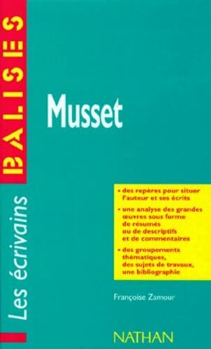 Musset: Des repères pour situer l'auteur et ses écrits