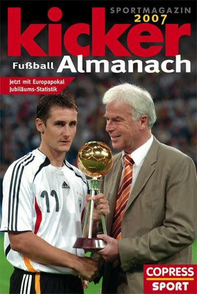 Copress Kicker Fussball Almanach 2007, Jetzt Mit Europapokal Jubil�ums-Statistik