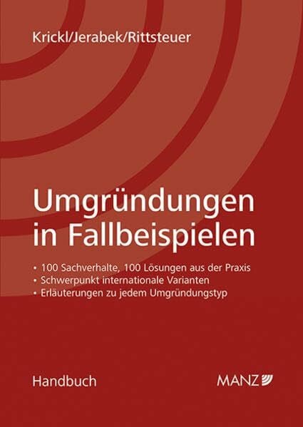Umgründungen in Fallbeispielen