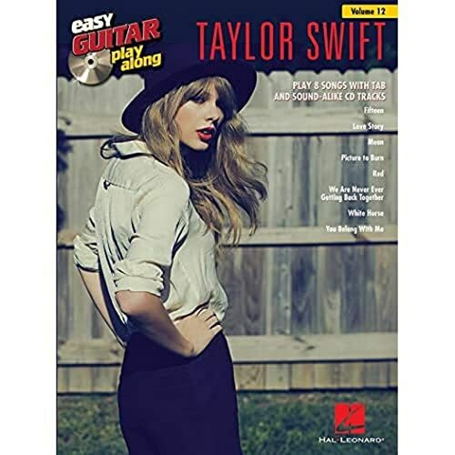 Taylor Swift: Noten, CD für Gitarre: Easy Guitar Play-Along Volume 12