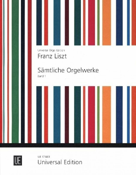 Sämtliche Orgelwerke Bd.1: Band 1. Orgel. Partitur.