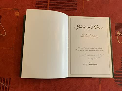 Spirit of Place: Lucy Maud Montgomery and Prince Edward Island