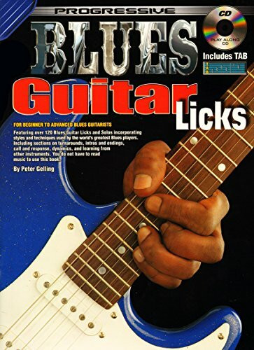 Progressive Blues Guitar Licks: With Poster