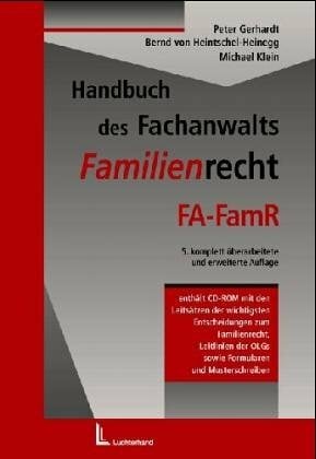 Handbuch des Fachanwalts Familienrecht Handbuch des Fachanwalts Familienrecht