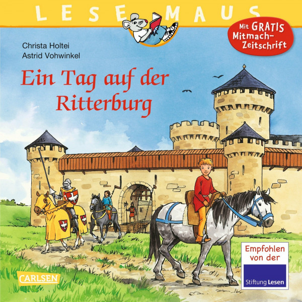 LESEMAUS 96: Ein Tag auf der Ritterburg: Erstes Wissen über Ritter und Burgen | für Kinder ab 3 Jahre (96)