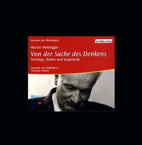 Von der Sache des Denkens