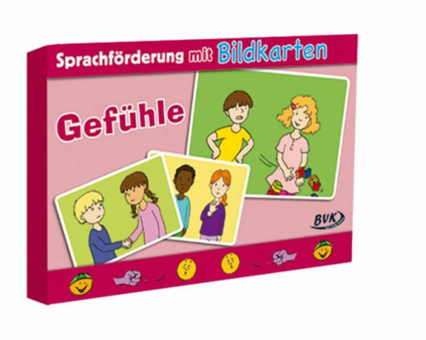 Sprachförderung mit Bildkarten Gefühle