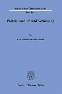 Parteiausschluß und Verfassung.