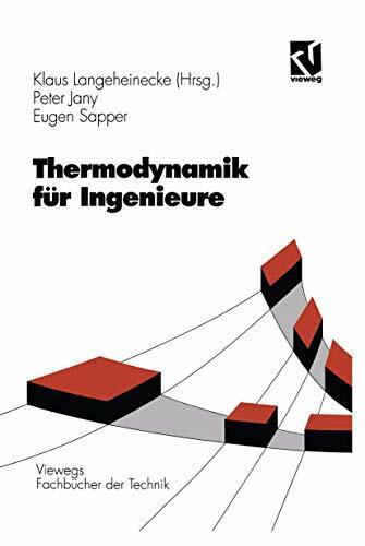 Thermodynamik für Ingenieure (Viewegs Fachbücher der Technik)
