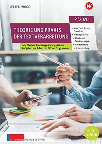 Theorie und Praxis der Textverarbeitung. Ausgabe Mai 2/2020
