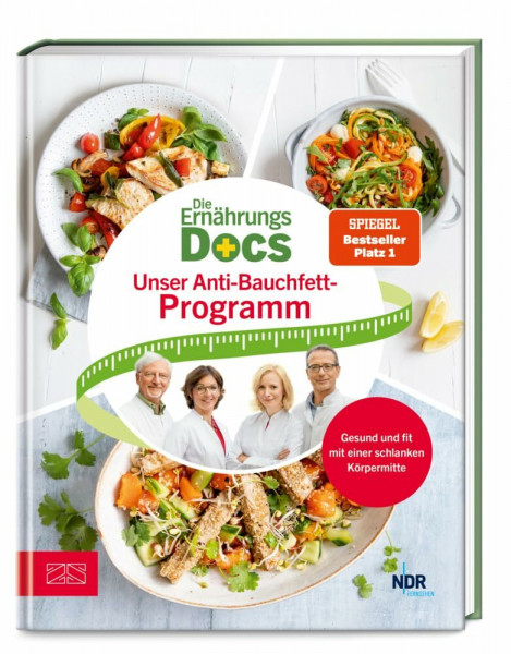 Die Ernährungs-Docs – Unser Anti-Bauchfett-Programm: Gesund und fit mit einer schlanken Körpermitte |SPIEGEL Bestseller Platz 1