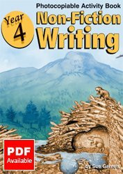 Photocopiable Activity Book (Year 4 - Non-fiction Writing)