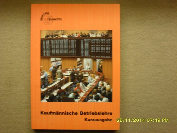 Kaufmännische Betriebslehre - Kurzausgabe (Europa-Fachbuchreihe für wirtschaftliche Bildung)