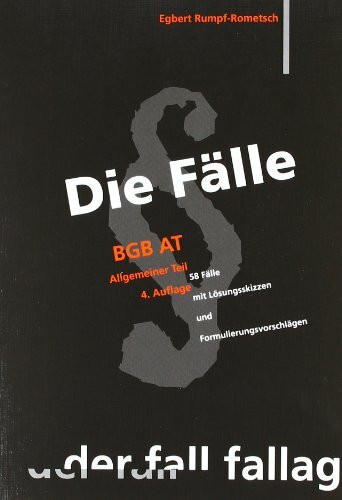Die Fälle : BGB AT