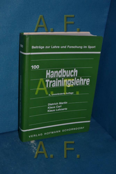 Handbuch Trainingslehre