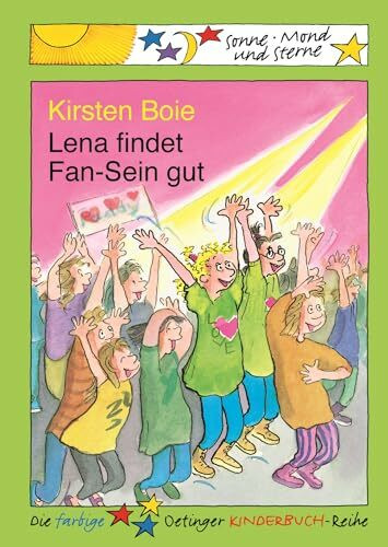 Lena findet Fan-Sein gut: Sonne, Mond und Sterne. 2./3. Klasse