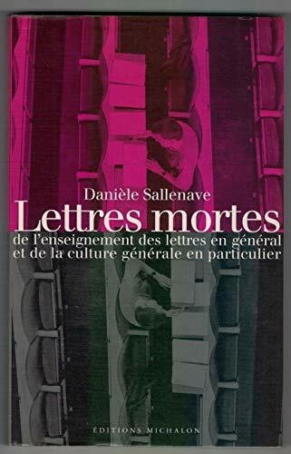 Lettres mortes