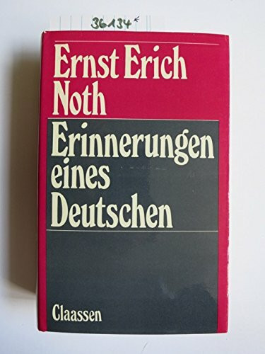 Erinnerungen eines Deutschen
