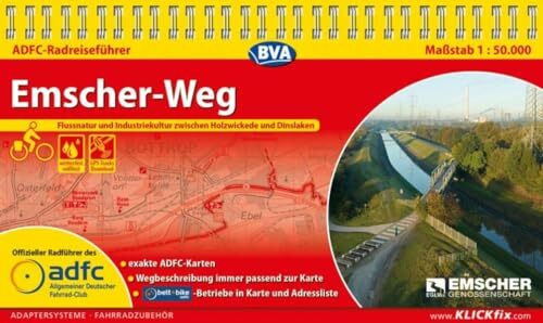 ADFC-Radreiseführer Emscher-Weg 1:50.000 praktische Spiralbindung, reiß- und wetterfest, GPS-Tracks Download: Flussnatur und Industriekultur