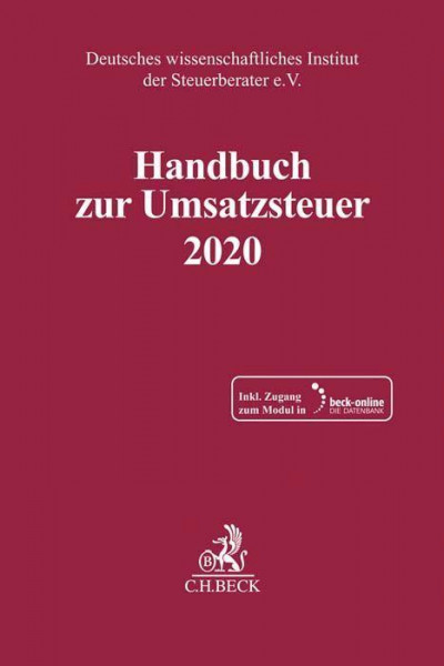 Handbuch zur Umsatzsteuer 2020