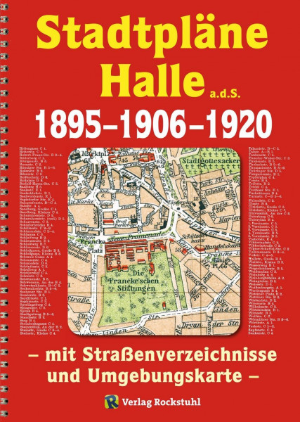 Stadtpläne Halle a.d.S. 1895-1906-1920