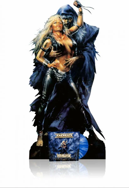 Warlock-Triumph and Agony Live /Cardboard Stand+Lp