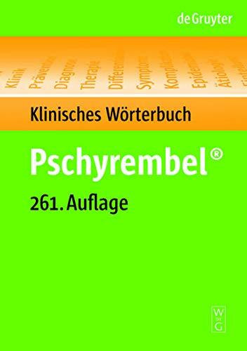 Pschyrembel Klinisches Wörterbuch (261. Auflage)