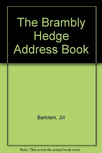 The Brambly Hedge Address Book