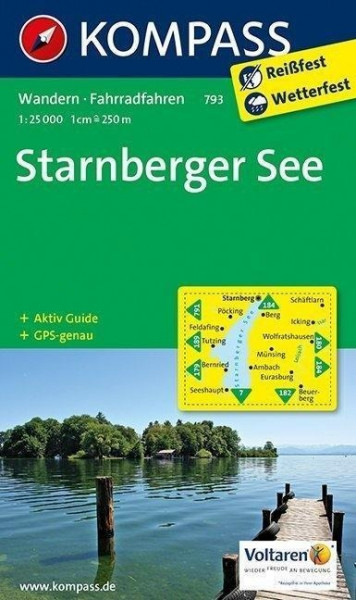 Starnberger See 1 : 25 000