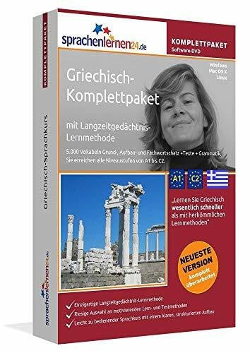 Sprachenlernen24.de Griechisch-Komplettpaket (Sprachkurs): DVD-ROM für Windows/Linux/Mac OS X inkl. integrierter Sprachausgabe mit über 5700 Vokabeln ... mit über 5700 Vokabeln und Redewendungen