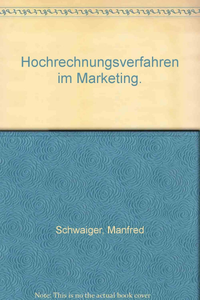 Hochrechnungsverfahren im Marketing
