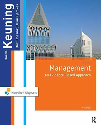 Management: An Evidence-Based Approach, 3rd Edition (Routledge-Noordhoff International Editions)