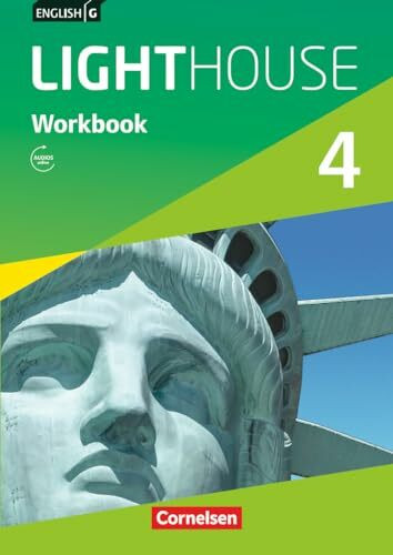 English G Lighthouse - Allgemeine Ausgabe / Band 4: 8. Schuljahr - Workbook mit Audios online