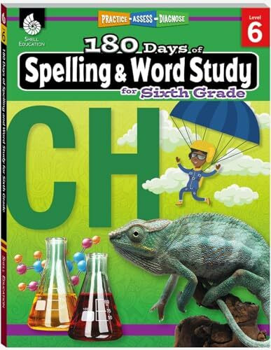 180 Days of Spelling and Word Study for Sixth Grade: Practice, Assess, Diagnose (180 Days of Practice)