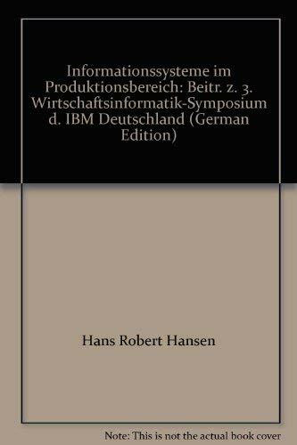 Informationssysteme im Produktionsbereich