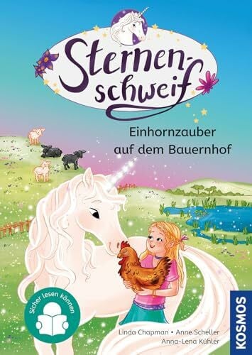 Sternenschweif, 5, Einhornzauber auf dem Bauernhof: Erlebe magische Einhorn-Abenteuer und komm mit in die Welt von Laura und Sternenschweif - Sicher lesen können - für Kinder ab 7 Jahren